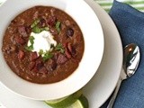 Black Bean Pumpkin Soup