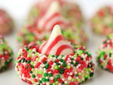 Candy Cane Shortbread Cookies