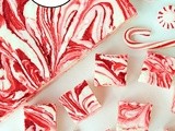 Candy Cane Swirled Fantasy Fudge