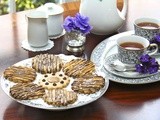 Coconut Shortbread w/ Vanilla Bean Salted Caramel ....... and a Tea Party