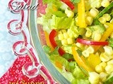 Farmer's Market Summer Salad w/ Sunny Honey Vinaigrette