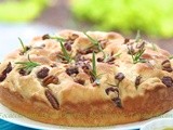 Focaccia with Dried Cherries, Rosemary & Toasted Pecans