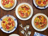 Goat Cheese and Tomato Soufflé Tarts