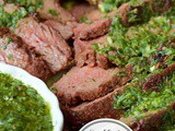 Grilled Tri-Tip with Chimichurri Sauce