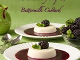 Irish Blackberry Soup w/ Buttermilk Custards & a Giveaway Winner