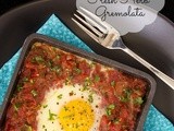 Italian-Style Baked Eggs w/ Fresh Herb Gremolata