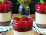 Layered Cheesecake Jars