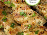 Lemon, Garlic and Rosemary Chicken Skewers