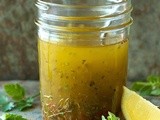 Lemon Herb Vinaigrette, a Salad Dressing for All Seasons