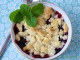 LIttle Black Dress Raspberry & Blueberry Cobblers