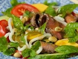 My Favorite Salad ever! Thai Steak & Noodle Salad w/ Ginger-Sesame Dressing