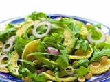 Orange and Avocado Salad with Peanut-Hoisin Dressing