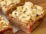 Pb&j Bars w/ Macadamia and White Chocolate