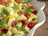 Pesto, Pepper & Sopressato Pasta Salad