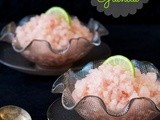 Pink Citrus Granita