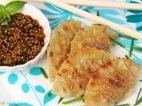 Pork Gyoza with Honey-Soy Dipping Sauce