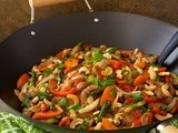 Pork Tenderloin & Cashew Stir Fry