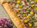 Potato, Pesto & Pepper Galette