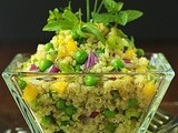 Quinoa Salad with Mango and Fresh Herb Gremolata
