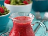 Raspberry Honey-Jalapeño Vinaigrette