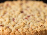 Raspberry Jam Shortbread Tart