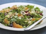 Roasted Beet, Orange & Arugula Salad w/ Honey-Orange Vinaigrette