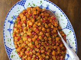 Roasted Brown Sugar-Curry Butternut Squash