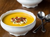 Roasted Butternut Bacon Soup