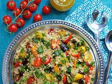 Roasted Ratatouille Quinoa Salad