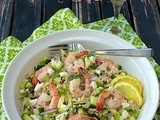 Roasted Shrimp with Orzo
