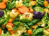 Roasted Veggie Coconut Curry