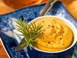 Rosemary-Roasted Carrot, Garlic & White Bean Dip