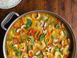 Shrimp and Chicken Cashew Curry