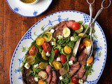 Steak and Potato Arugula Salad