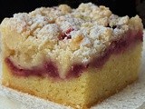 Strawberry Crumb Bars