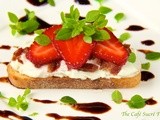 Strawberry & Goat Cheese Bruschetta