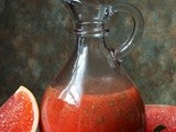 Strawberry, Grapefruit & Sweet Basil Salad Dressing