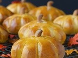 Sweet Potato Brioche Rolls - Pumpkin Style
