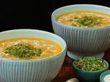 Thai Inspired Carrot and Yellow Pepper Soup