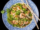 Thai-Style Shrimp & Asparagus Fried Rice w/ Golden Raisins & Cashews