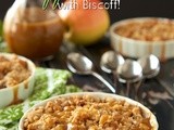 World's Easiest Apple Crumble - with biscoff