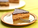 Chestnut and chocolate tart