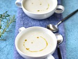Garlic, white bean and rosemary soup