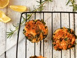 Kale and butter bean fritters