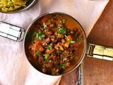 Keralan-style black chickpea curry