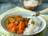 Keralan-style pumpkin and lentil curry