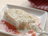 Rosemary and pine nut semifreddo