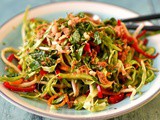 Summer slaw with Pad Thai dressing