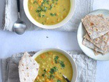 Sweet potato mulligatawny soup