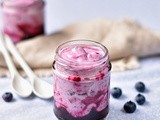 Vegan blueberry fool